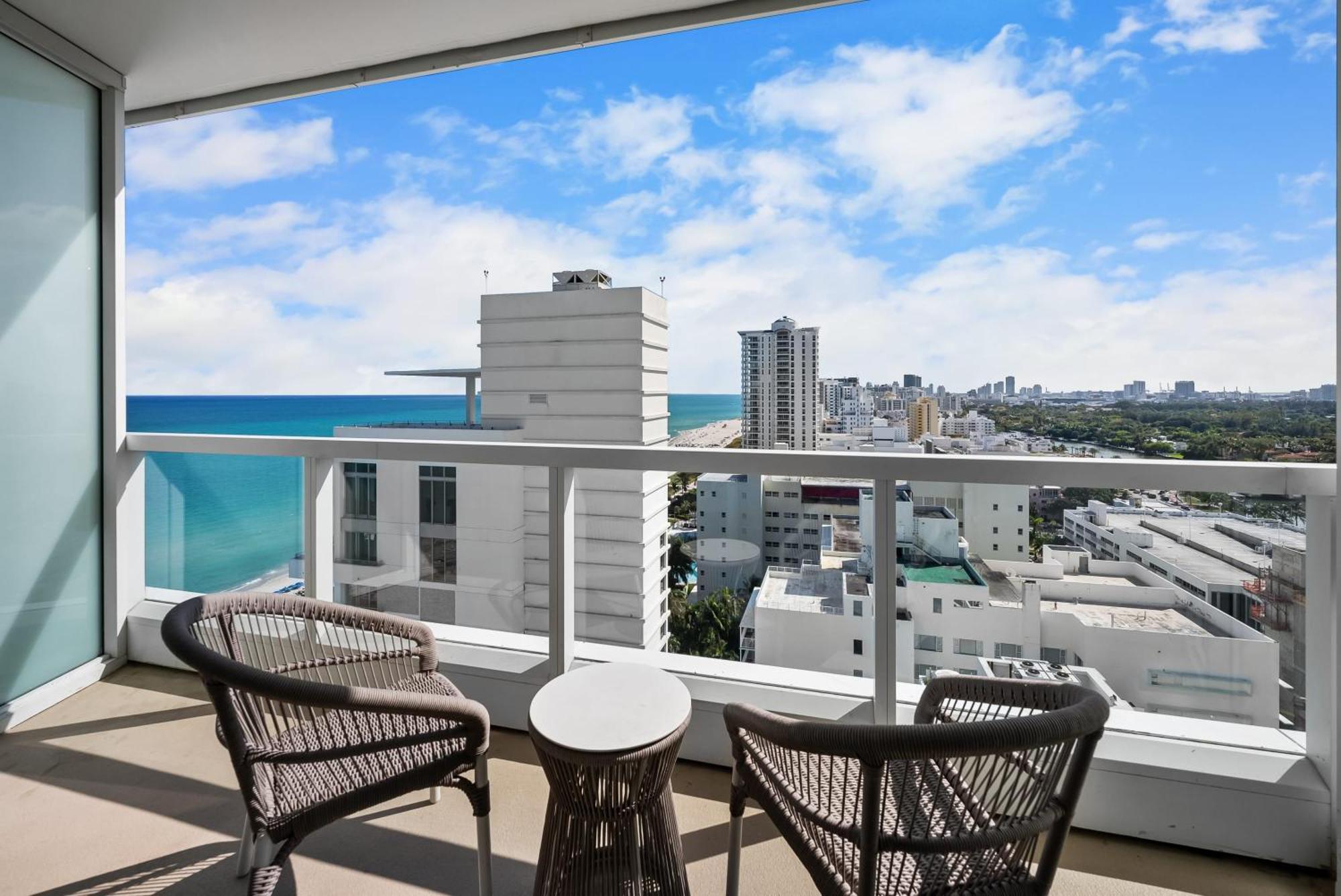 מיאמי ביץ' Fontainebleau Resort Balcony W Ocean + Bay View מראה חיצוני תמונה